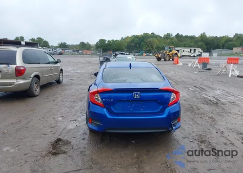 2017 Honda Civic Ex-L z USA, uszkodzony, nr VIN 19XFC1F80HE029733